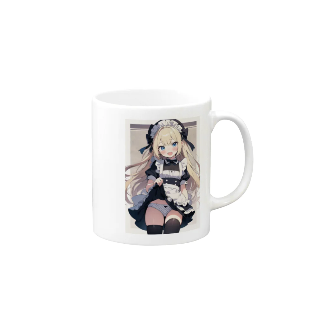 sion1010の少しだけですよ Mug :right side of the handle