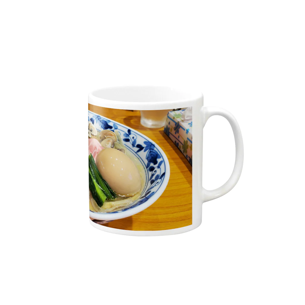 Japanstreetのラーメン　旨い　激うまラーメン　塩味 Mug :right side of the handle