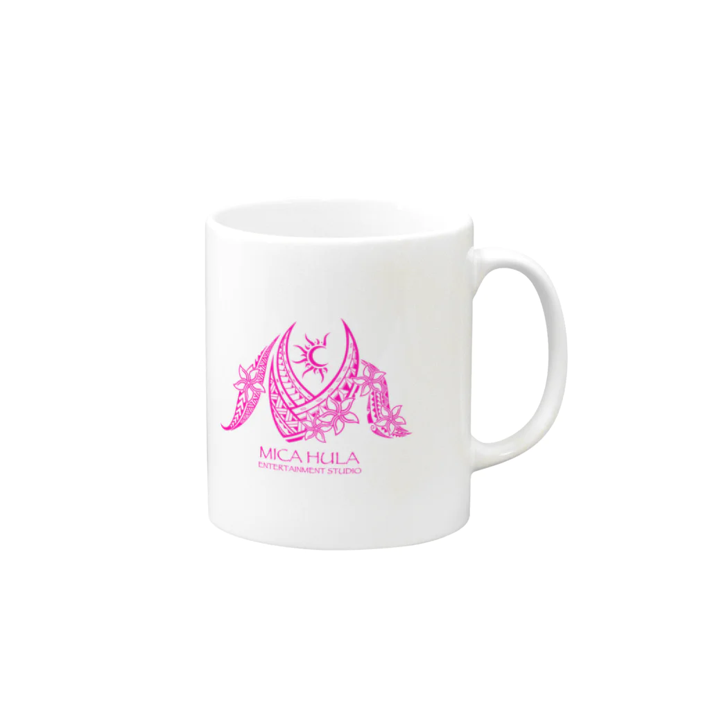 Pi'olaniのMICA HULAグッズM Mug :right side of the handle