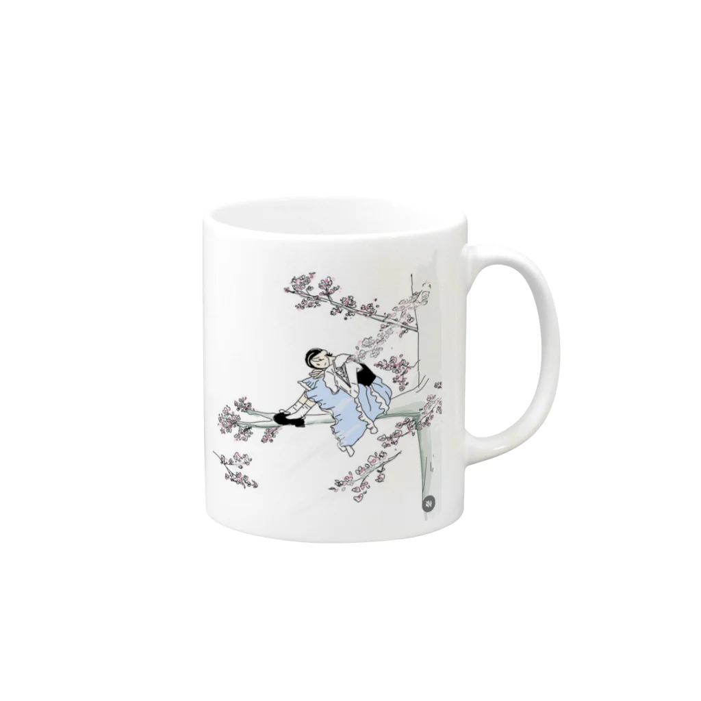 spring of lifeのSpring of life Mug :right side of the handle