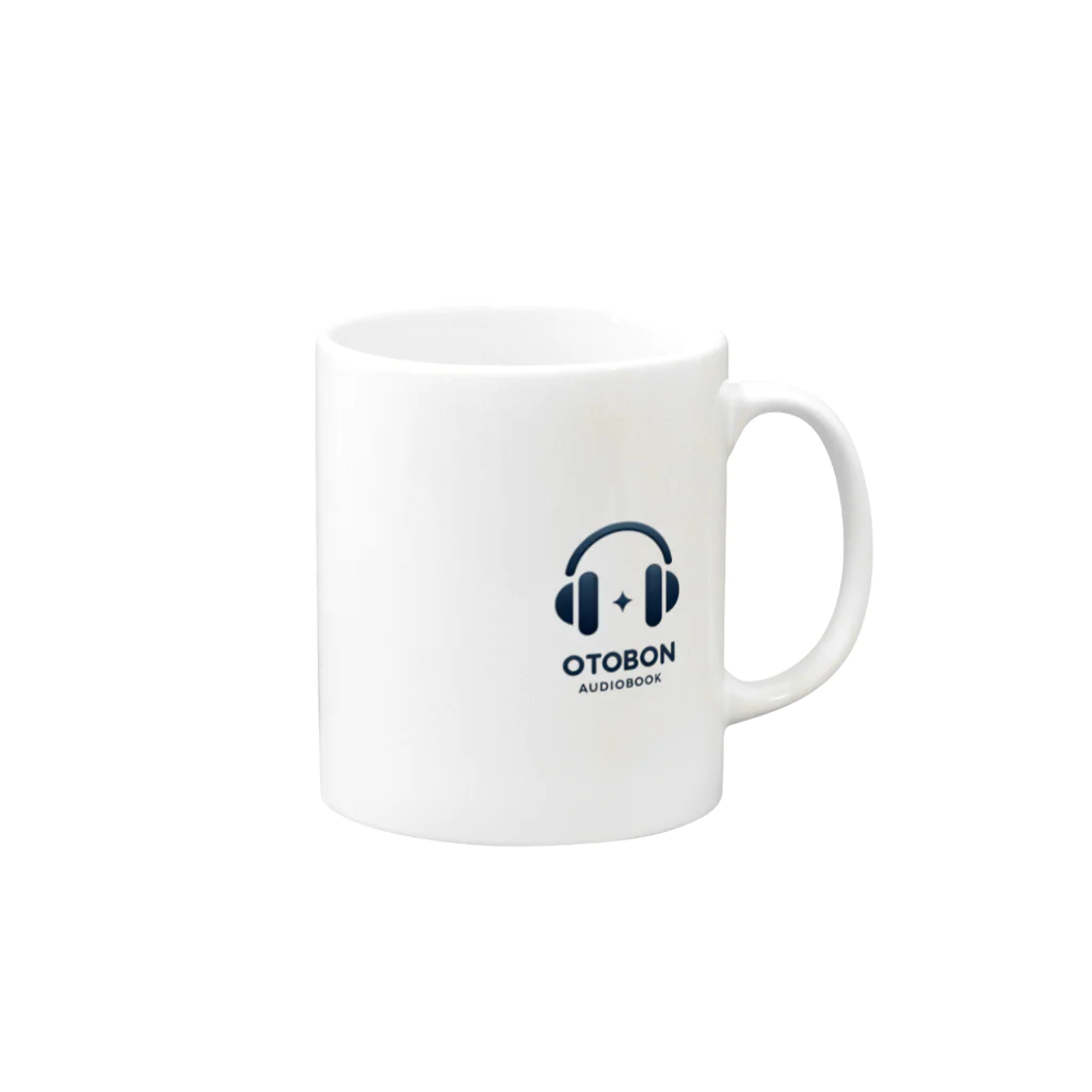 AudioBookChannelの音本カップ Mug :right side of the handle