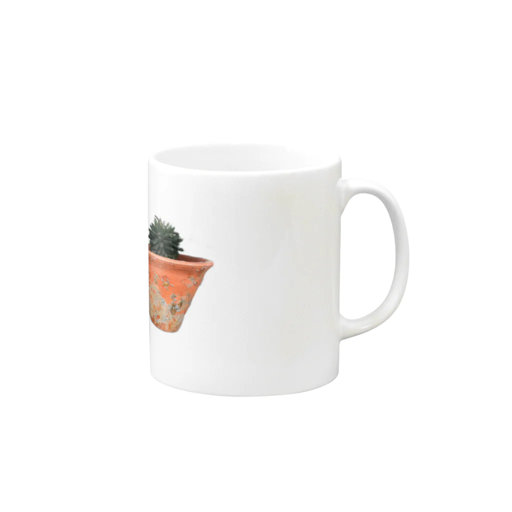 PAW WOW MEOWのサボティーノ 2 Mug :right side of the handle