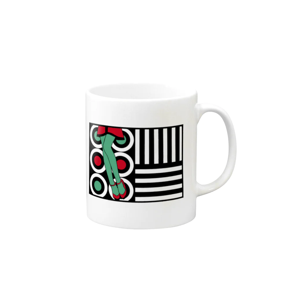 繭のNew Look 2019 Mug :right side of the handle