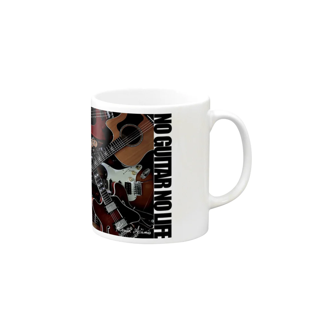 Yuichiro Kevin AsamiのKevin's Guitars マグカップ(Bright) Mug :right side of the handle