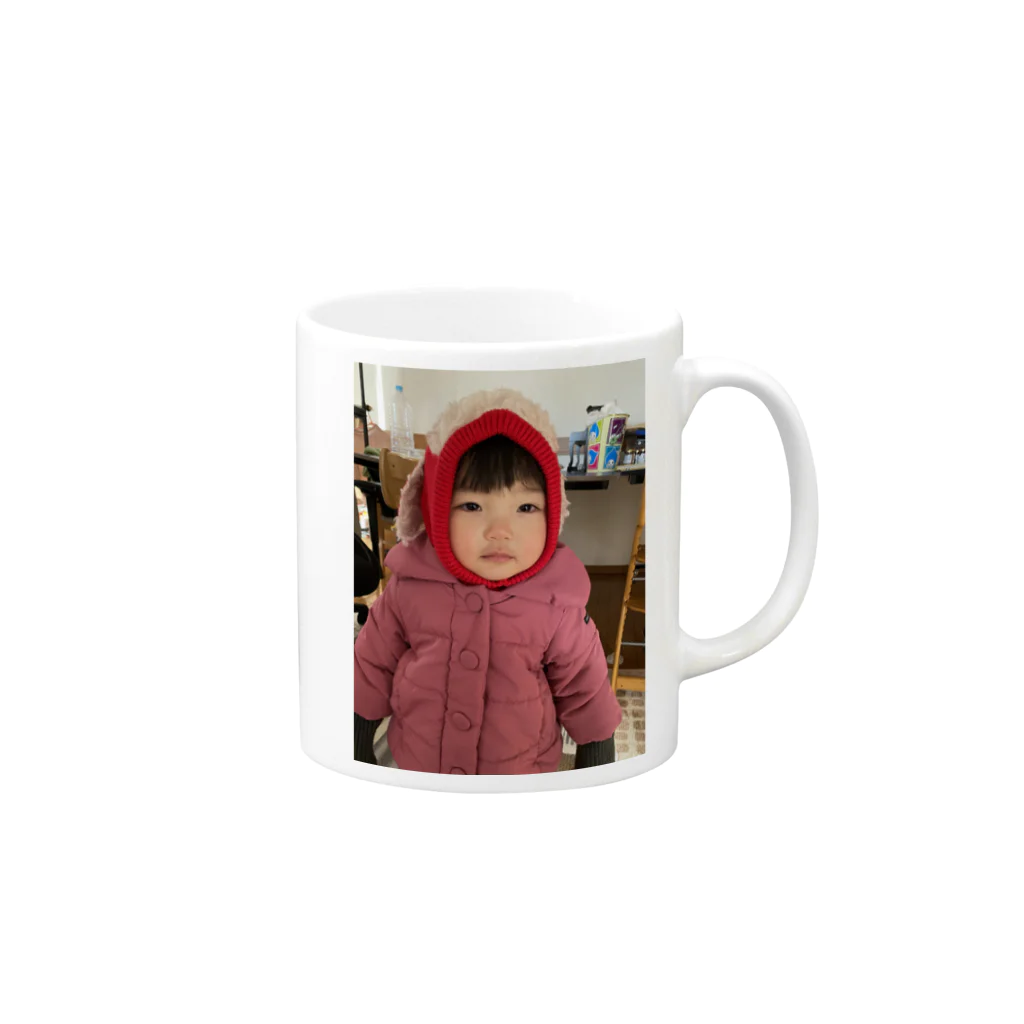 Aasplusの赤ずきんちゃん？ Mug :right side of the handle