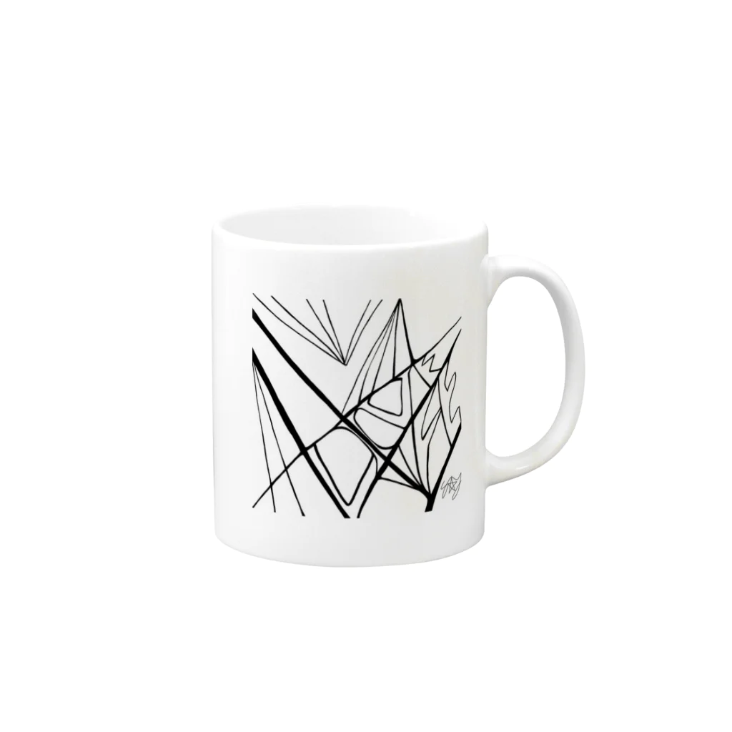 szyshopのライブ Mug :right side of the handle