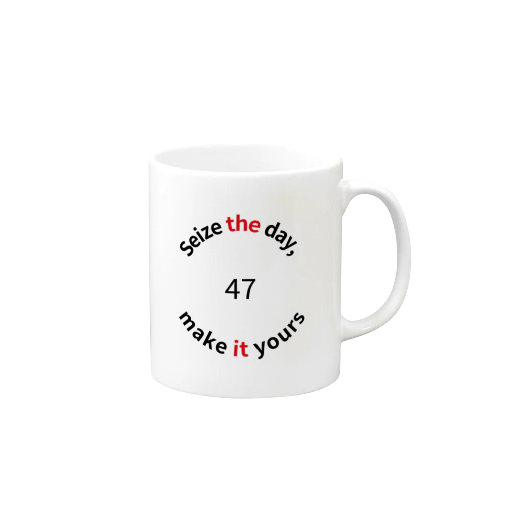 norimitu-の文字　2 Mug :right side of the handle