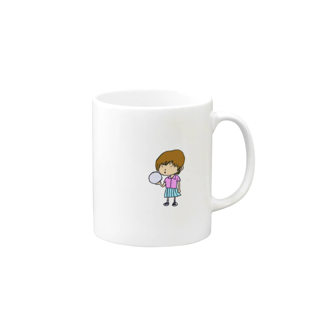 ぼっちﾁｬﾝbrandのぼっちちゃん Mug :right side of the handle