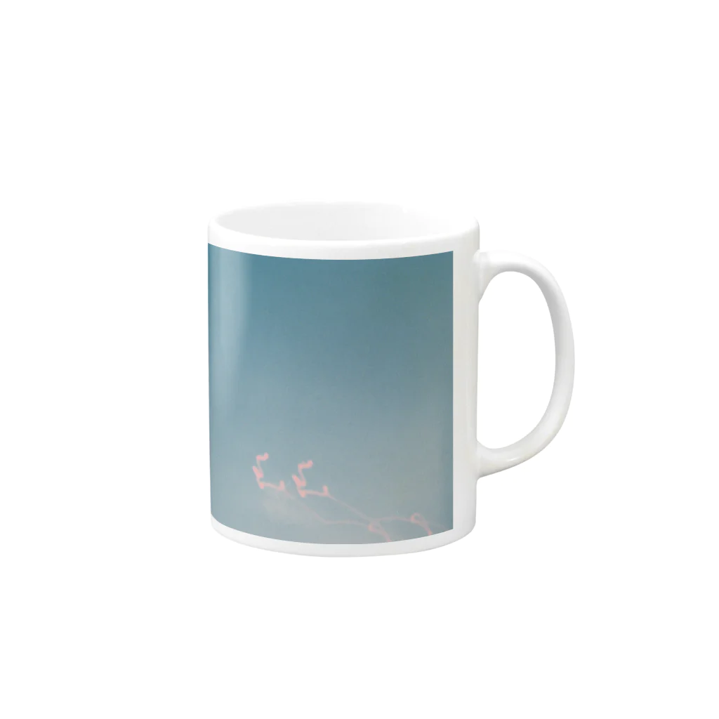 にゃにゃまるのd Mug :right side of the handle