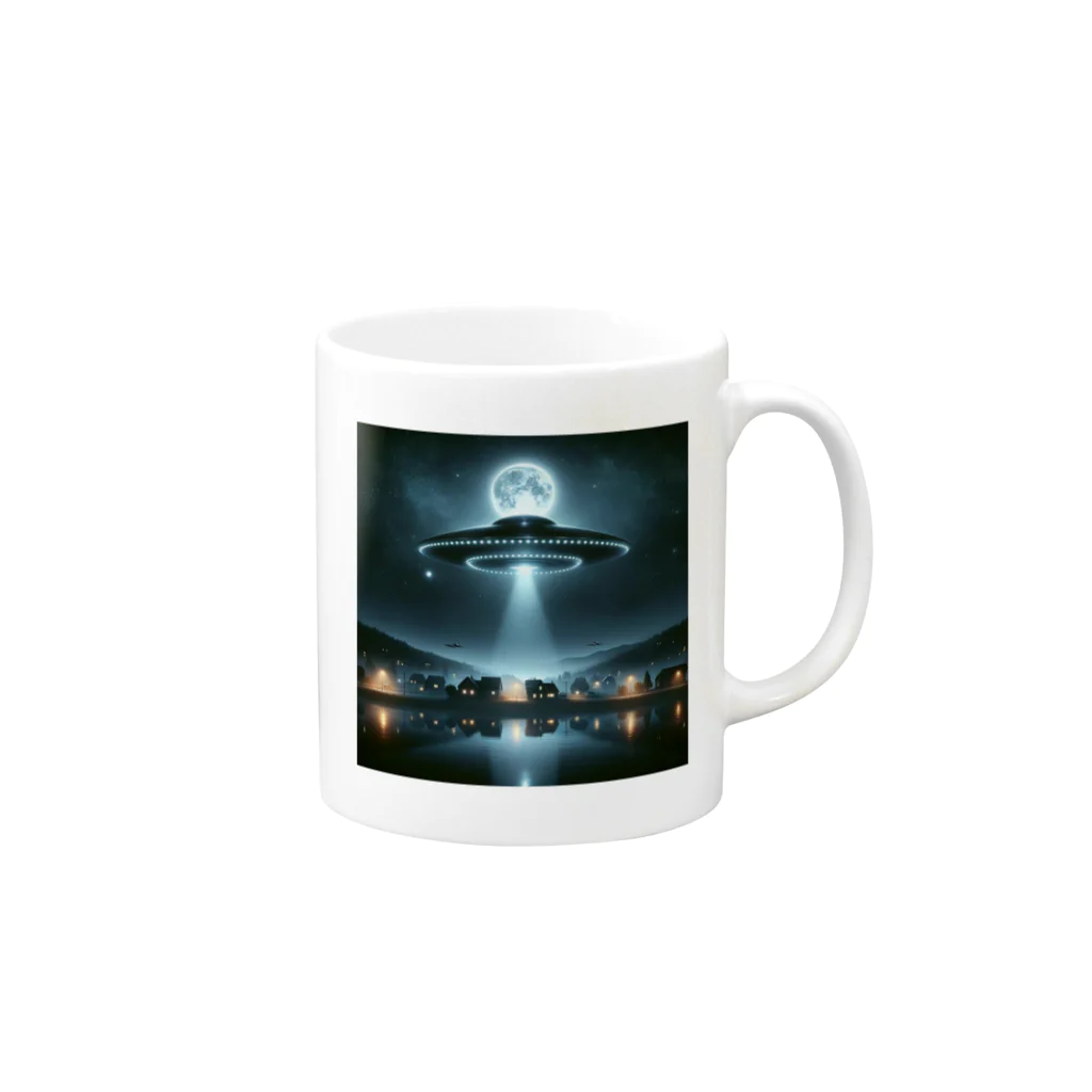 CotanのUFO〜！！ Mug :right side of the handle