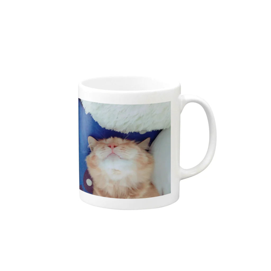 Mizuki・ASIA CATのcoco Mug :right side of the handle