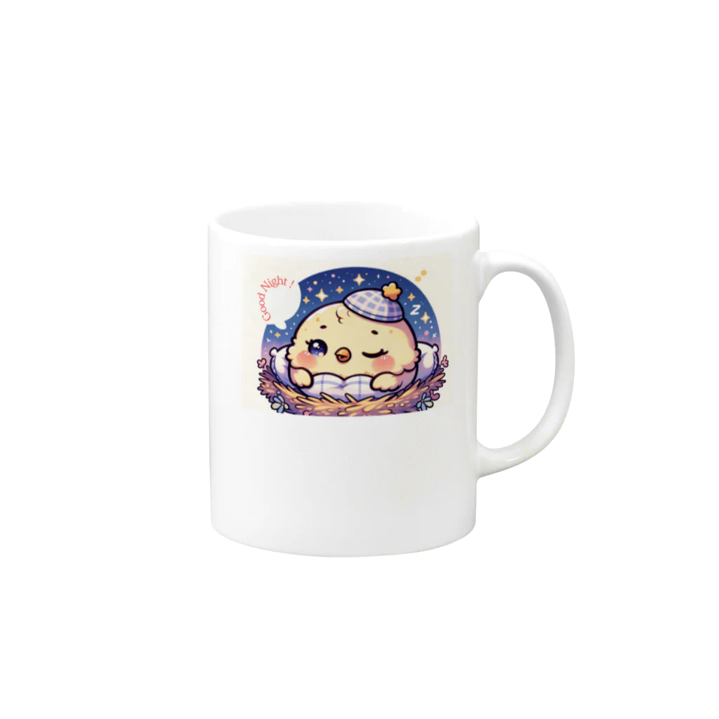 Kojironのぴよ子 Mug :right side of the handle