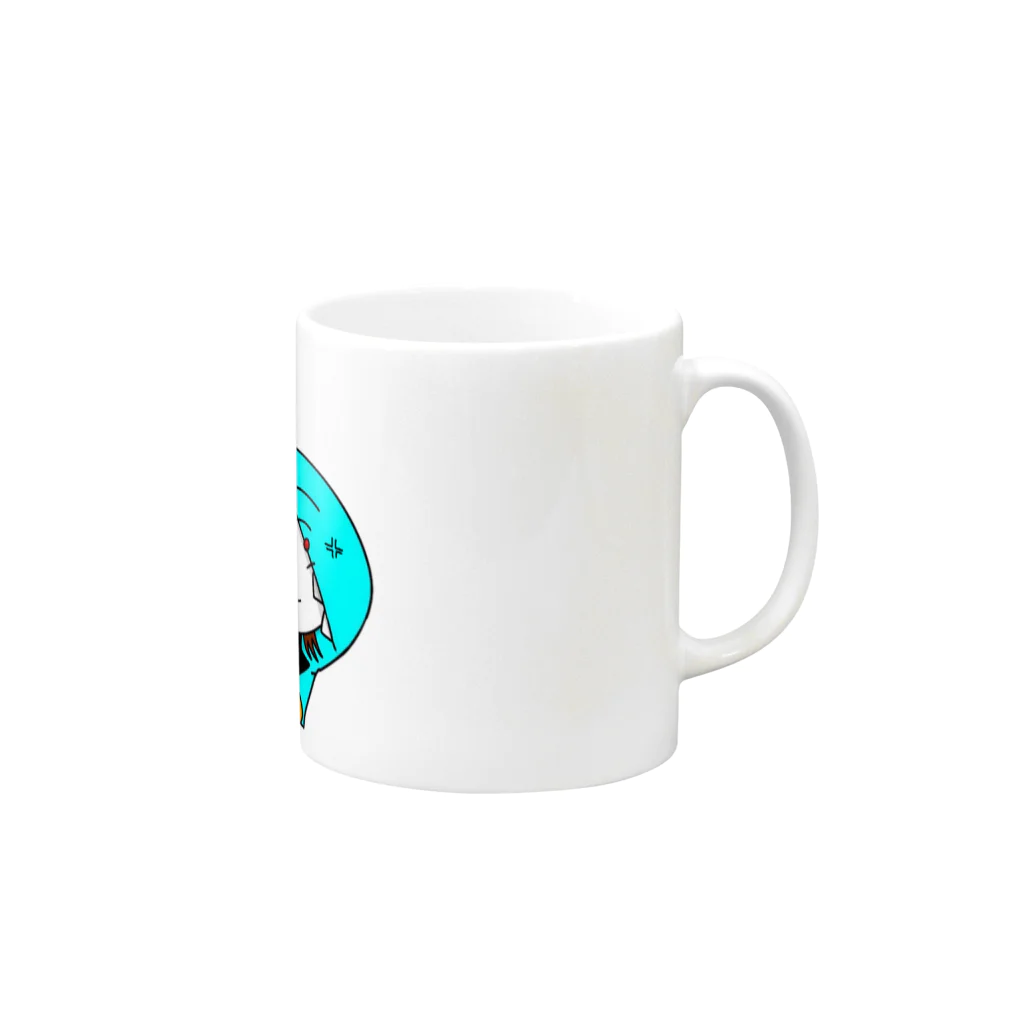 HeitorBROのヘクターゲーマーマグカップ[画質なんて糞喰らえ] Mug :right side of the handle