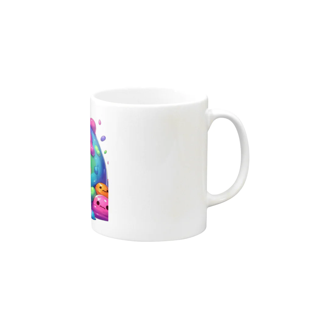 surasuramusumeのスライム娘「かすみちゃん」 Mug :right side of the handle