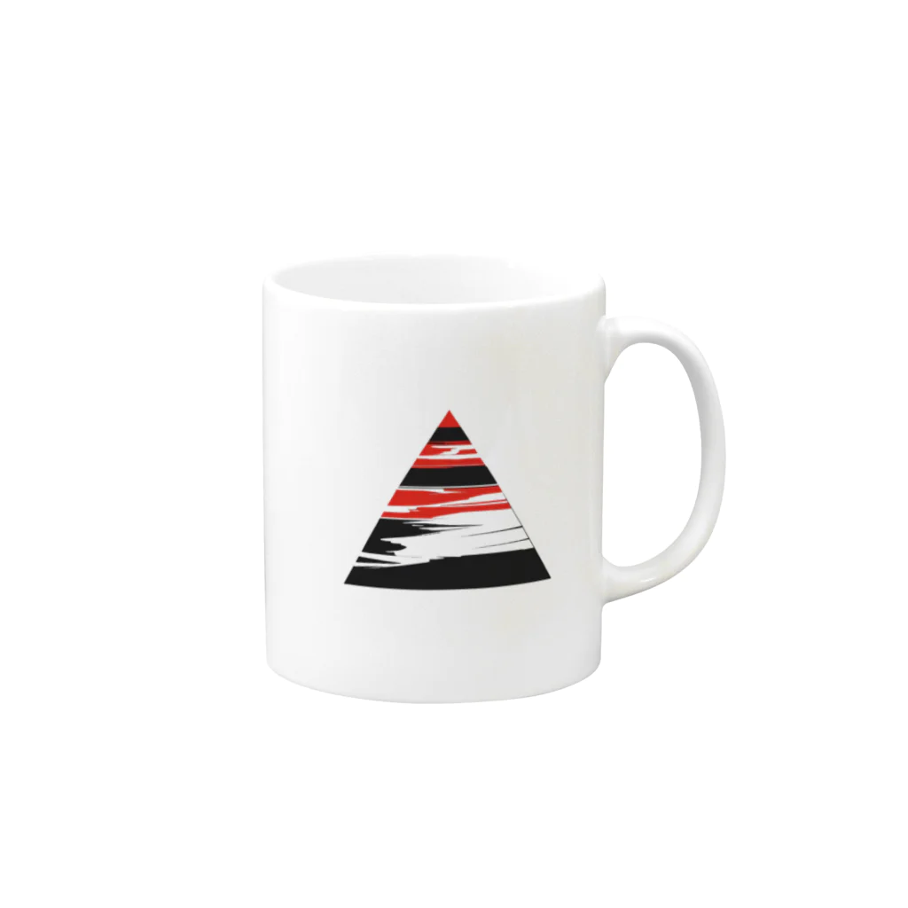 imasarakikenai2024のpyramid Mug :right side of the handle