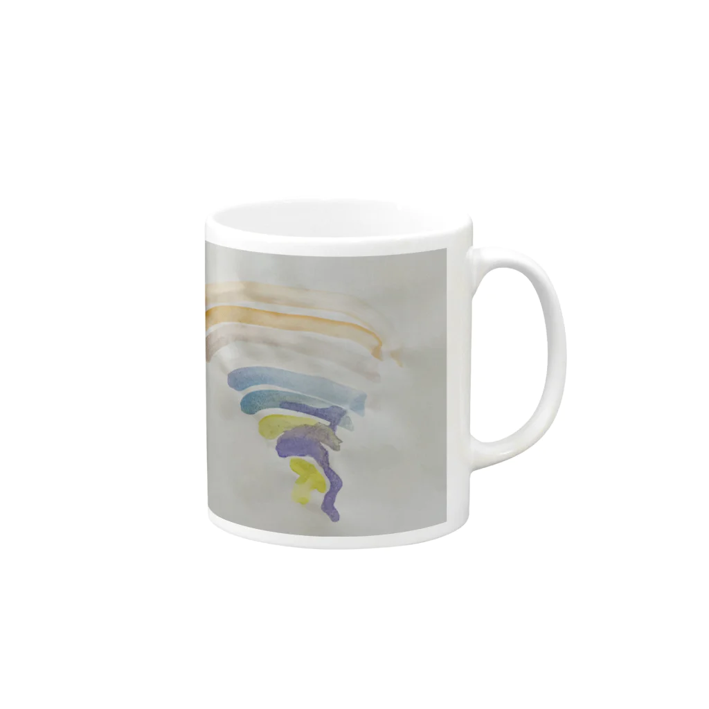 harukou_☆の虹 Mug :right side of the handle