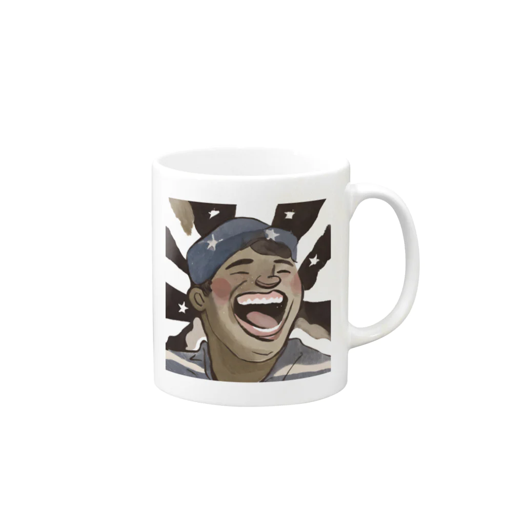 rimonennファミリーのアメリカンジョーク Mug :right side of the handle