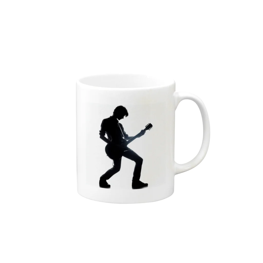 keystoneのguitarist3 Mug :right side of the handle