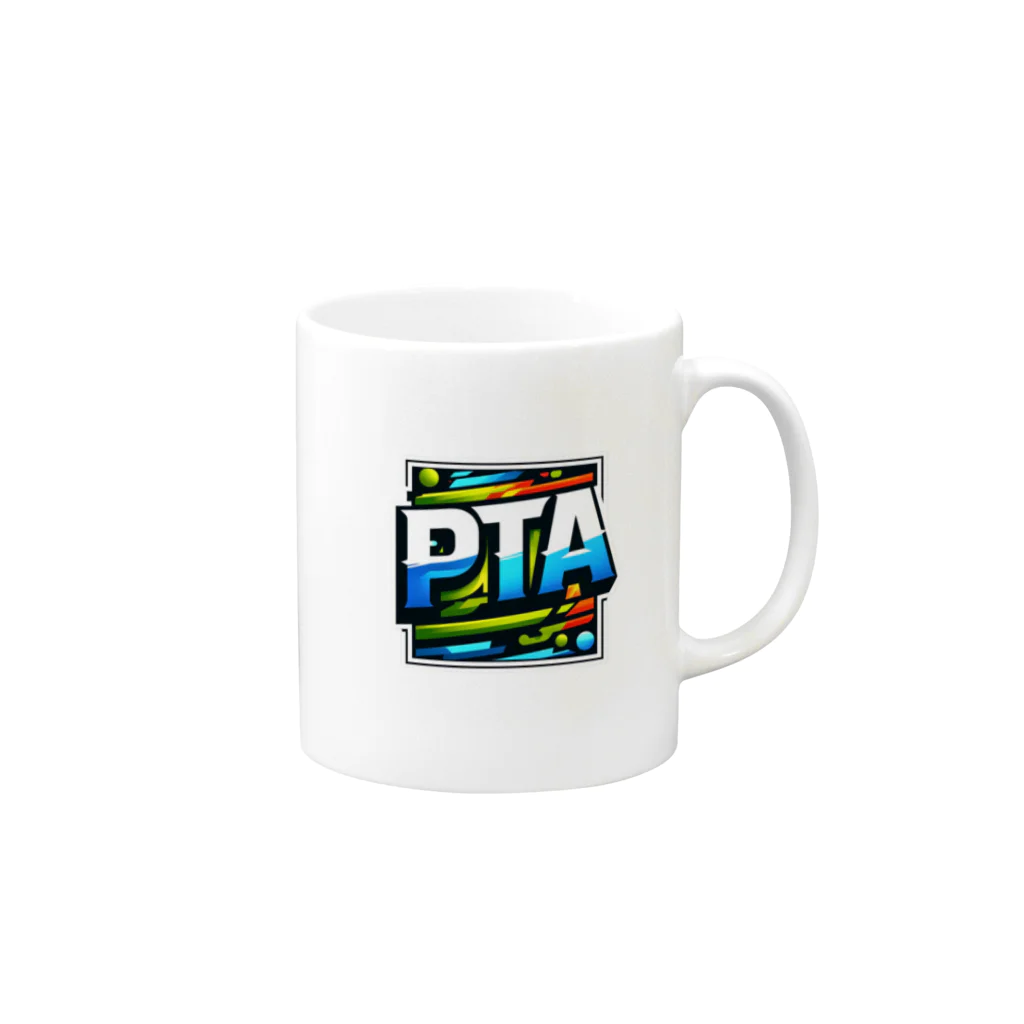 PTA役員のお店のPTA Mug :right side of the handle