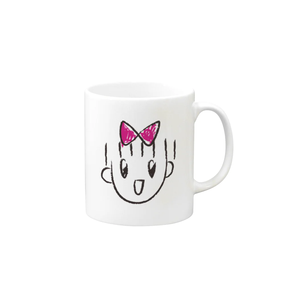 sachikoのこころえぐる Mug :right side of the handle