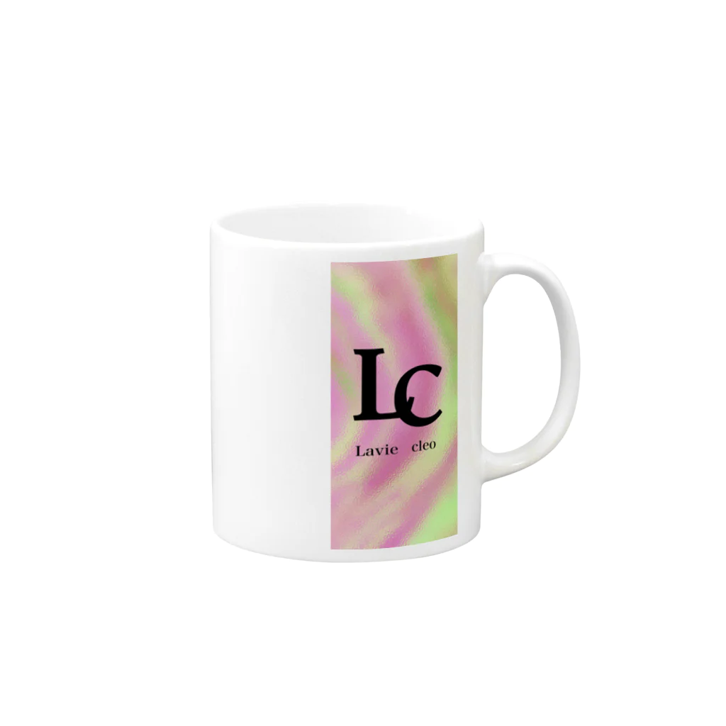 lavie cleo オリジナルブランドのlavie cleo Mug :right side of the handle