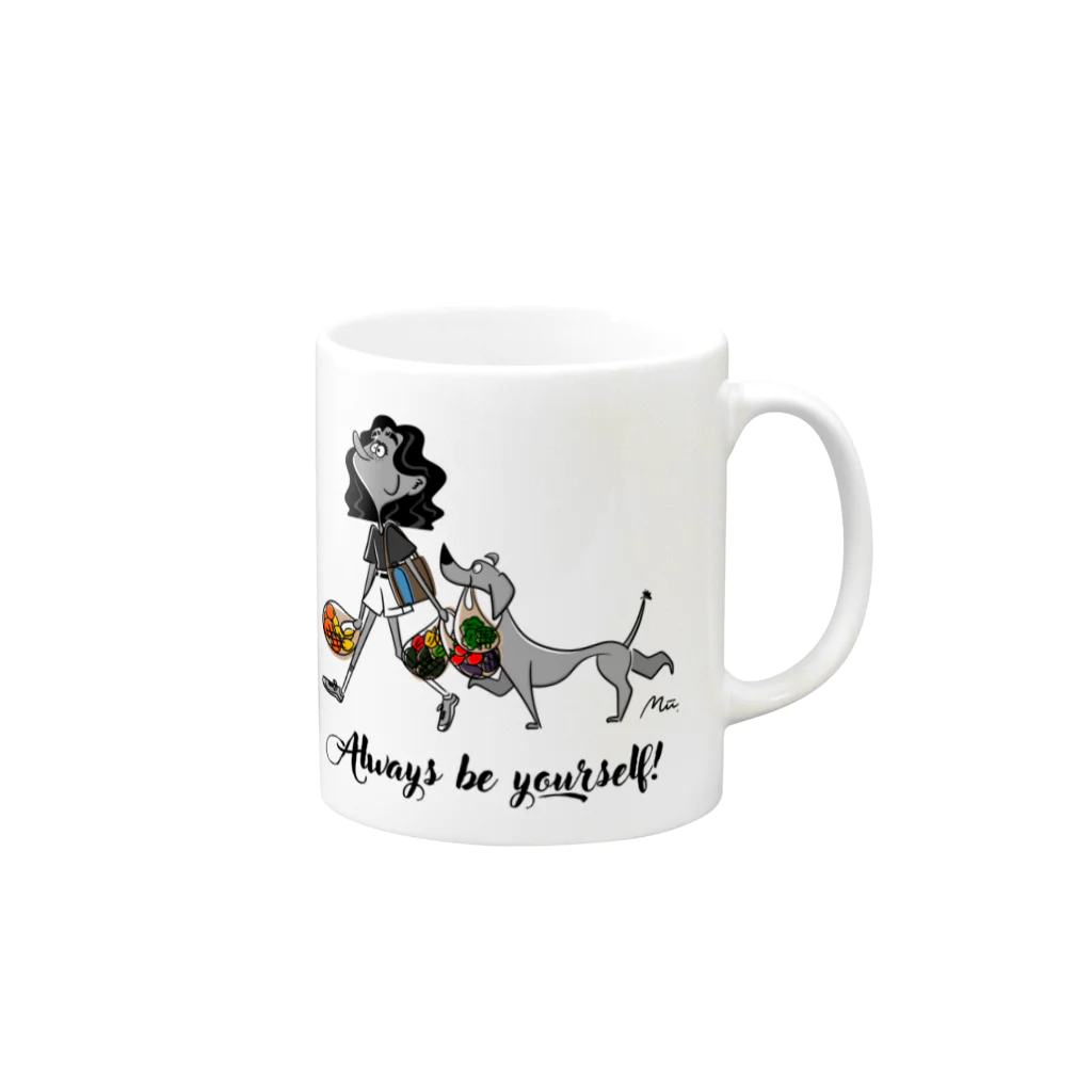 Mii.のAlways be yourself! Mug :right side of the handle