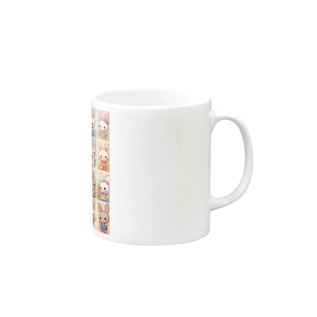 Itgetsbetterのかわいいウサギちゃん Mug :right side of the handle