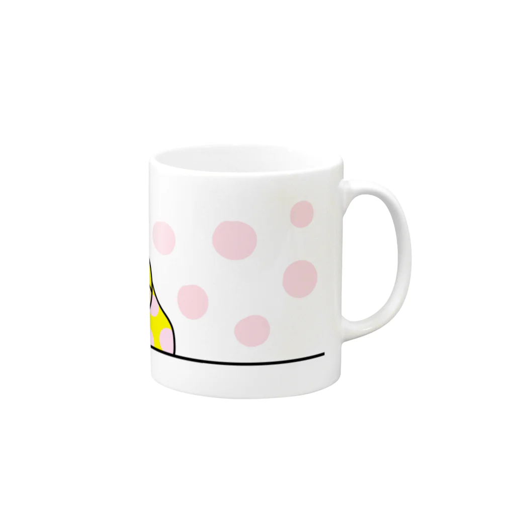 ☆peg☆ぺぢのアリスさん Mug :right side of the handle