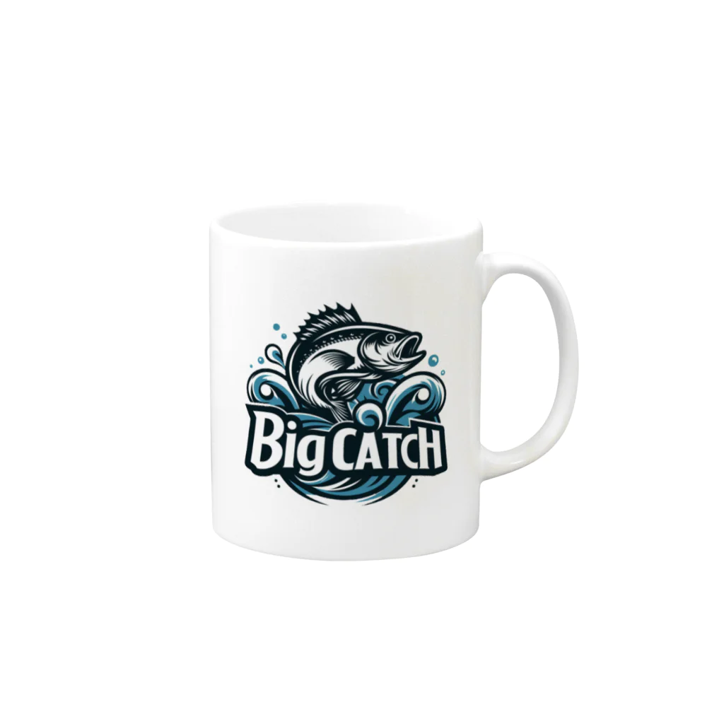 せんす工房のBIG CATCHⅤ Mug :right side of the handle