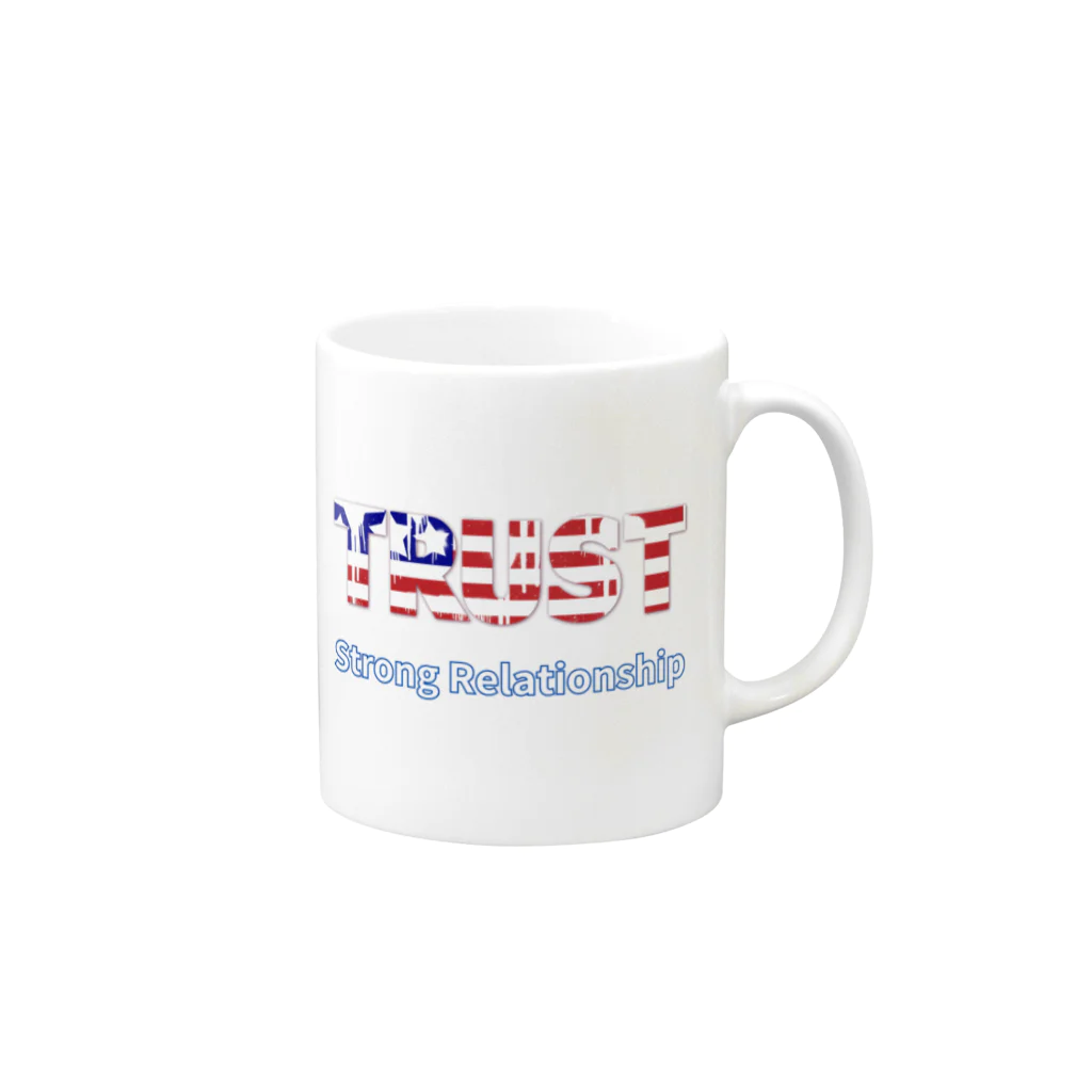 AwagoModeのTRUST (STRONG RELATIONSHIP) (16) Mug :right side of the handle