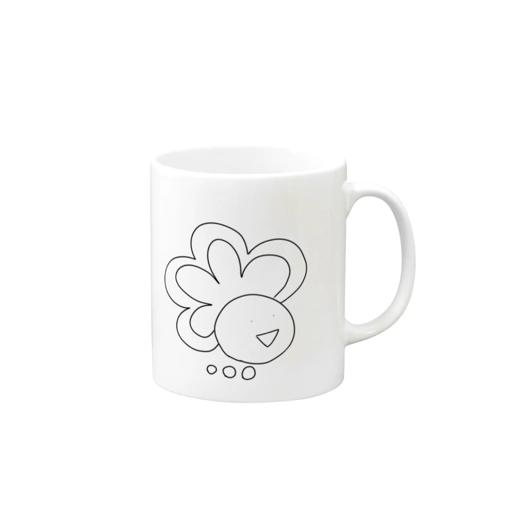 kosiokosioのこしおくん Mug :right side of the handle