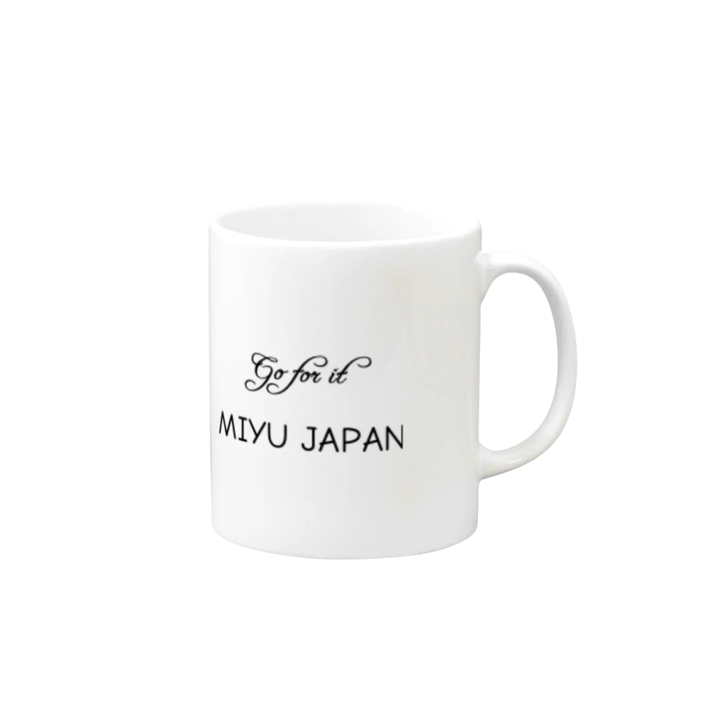 Miyu_japanのmiyu_japan Mug :right side of the handle