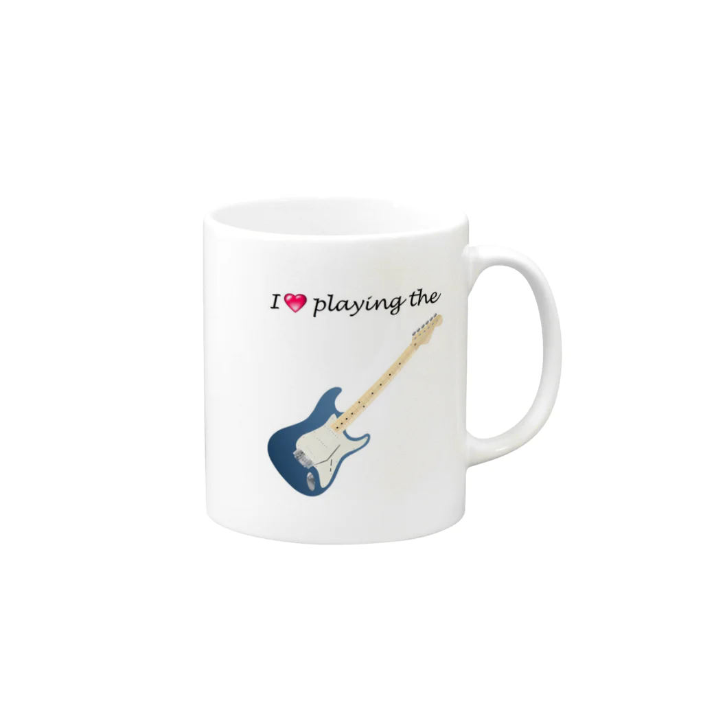 keystoneのギター命！ Mug :right side of the handle