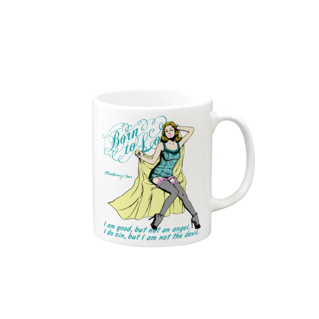 JOKERS FACTORYのSWEETHEART Mug :right side of the handle