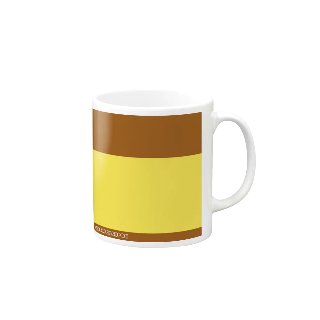 4newChanponのカステラ王国 Mug :right side of the handle