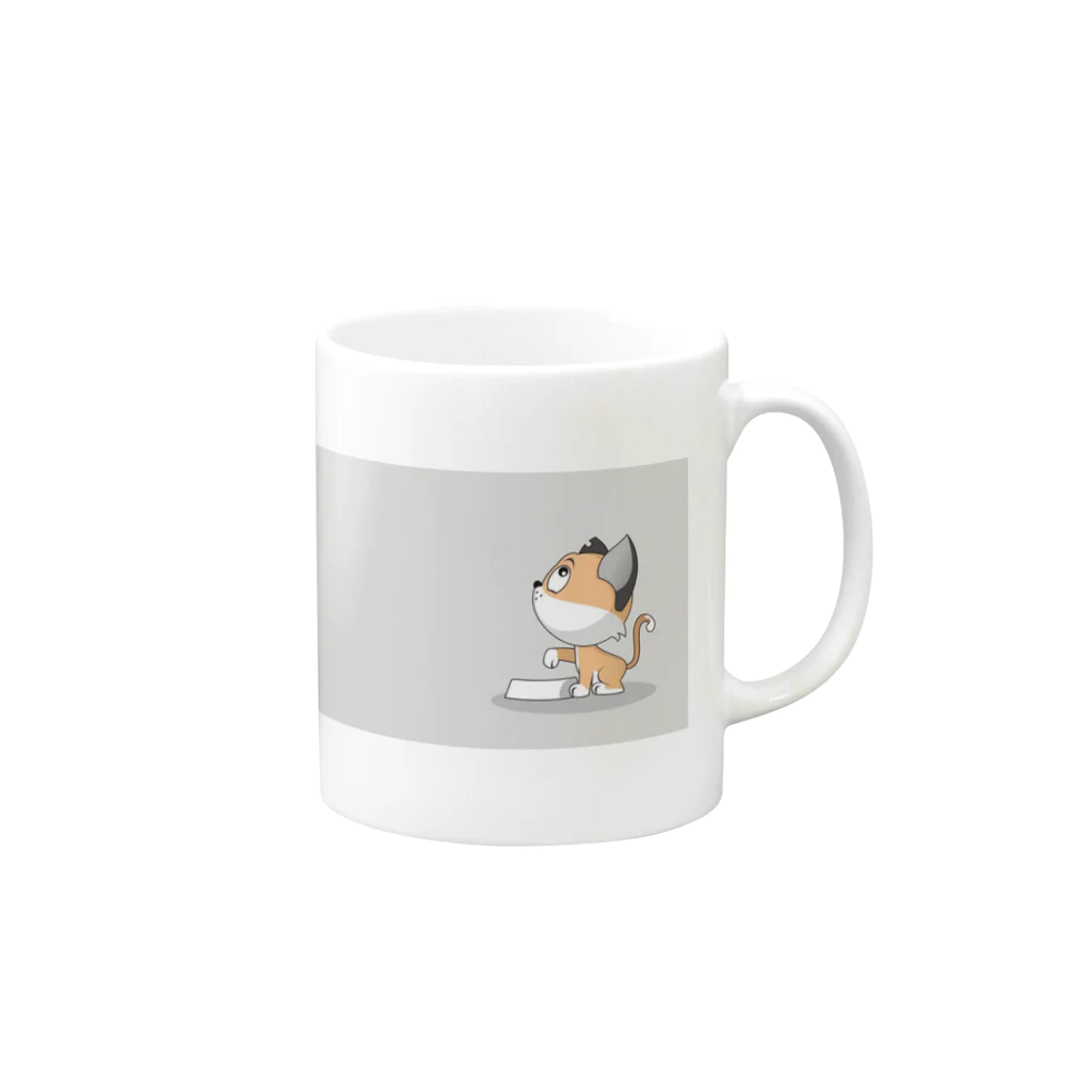 8kn356231の猫 Mug :right side of the handle