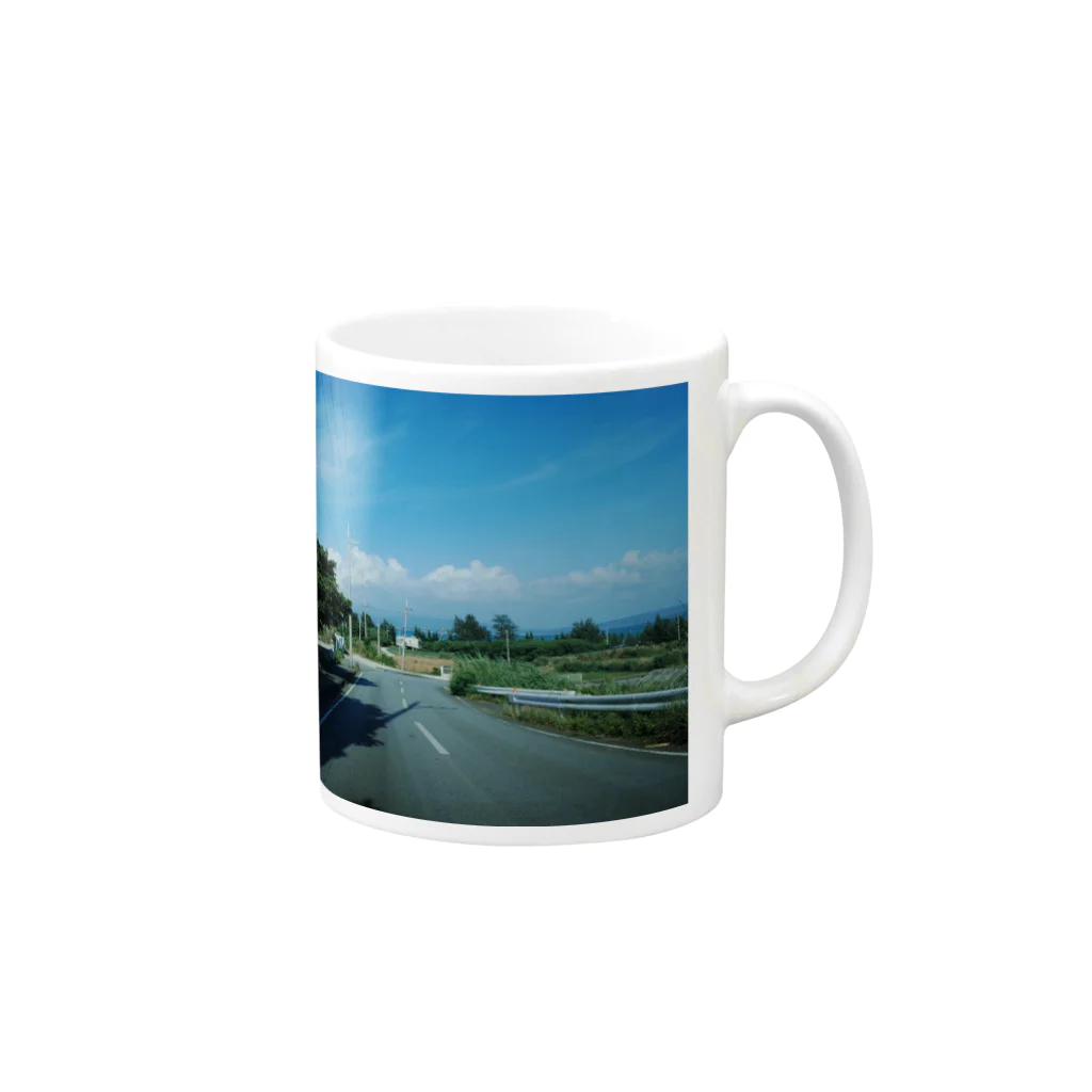 Su Shopの沖縄 Mug :right side of the handle