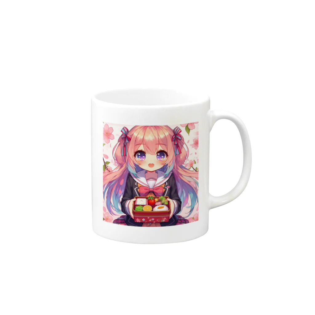 8kn356231の美少女 Mug :right side of the handle