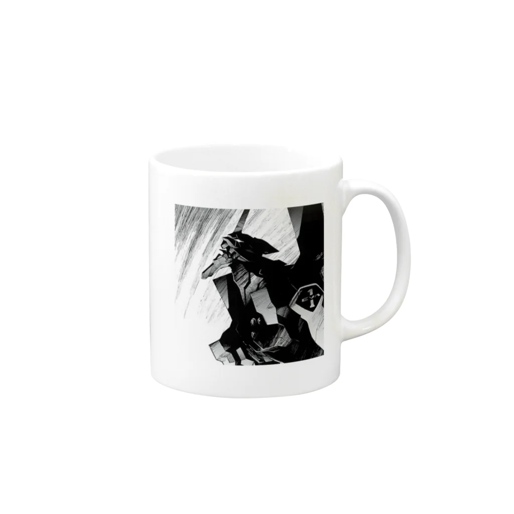 Vittorio Emanuele IIのThe beast  Mug :right side of the handle