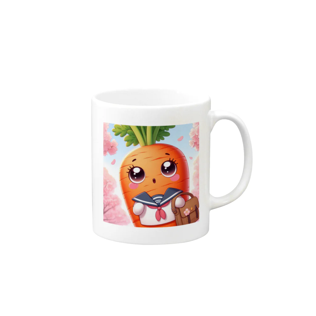 ハートフルのキャロット姫のドキドキSchool！ Mug :right side of the handle