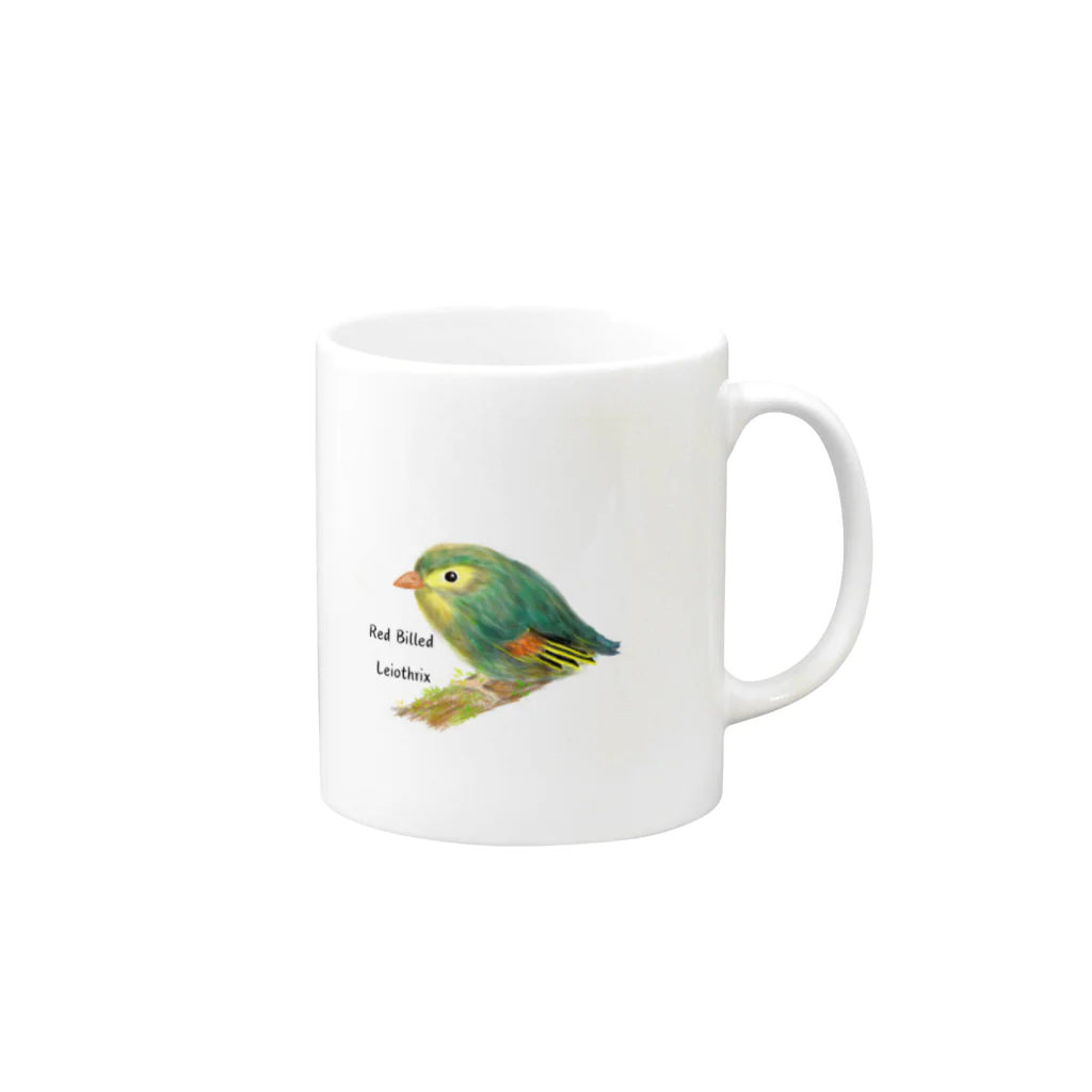 Tolibreのソウシチョウ Mug :right side of the handle