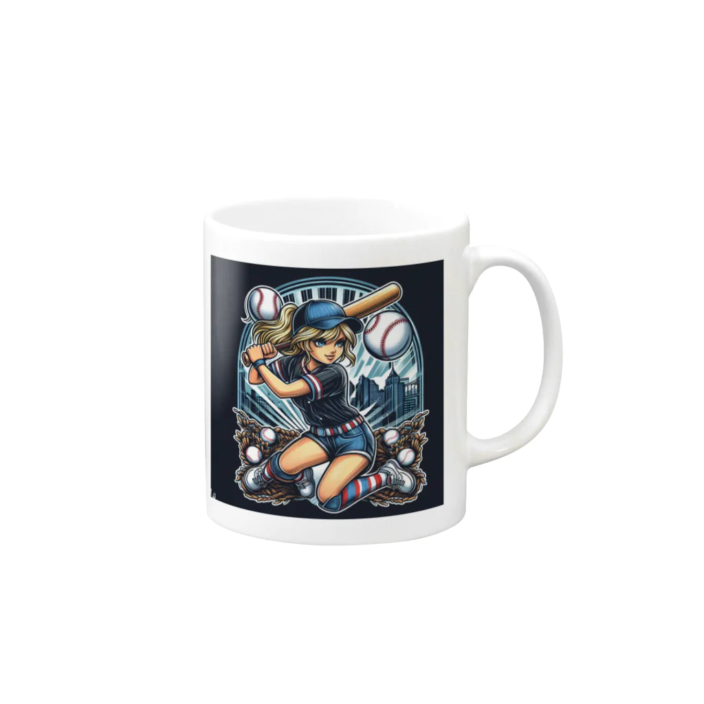 シイノ D ジュンイチのplaygirl Mug :right side of the handle