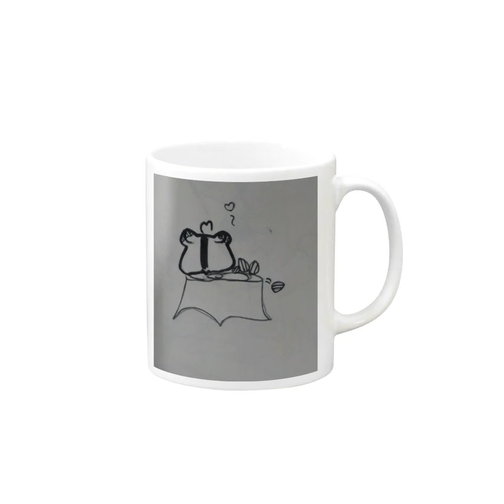 動物 グッズショップ❗のハムスターの可愛いグッズ Mug :right side of the handle