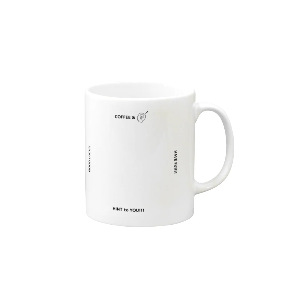 ASOBIのHiNT to YOU!! Mug :right side of the handle