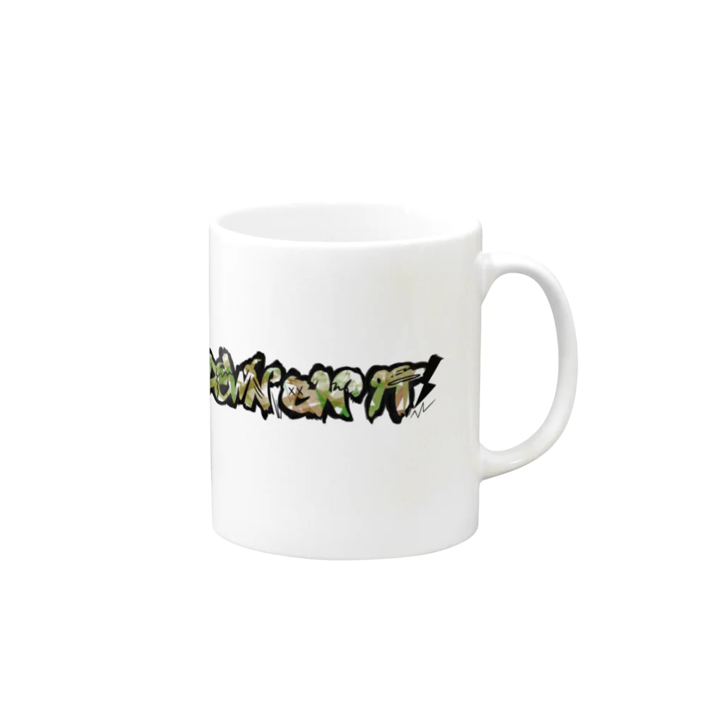 OkinawaTime340mのGET DOWN ON IT  Mug :right side of the handle