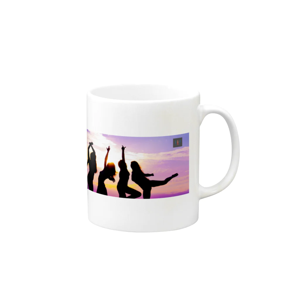 hakuyuki-himeの朝のダンス Mug :right side of the handle