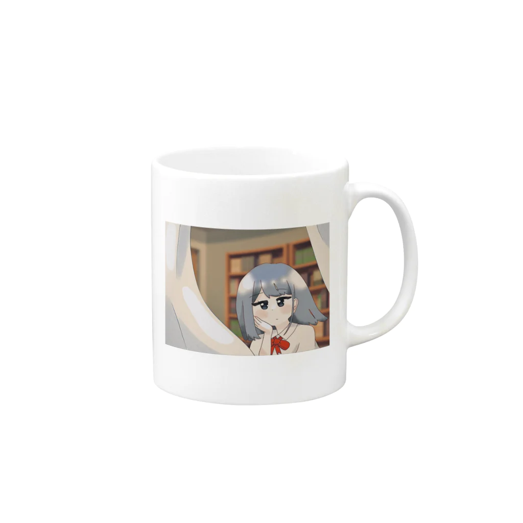 Ruluの窓際少女 Mug :right side of the handle