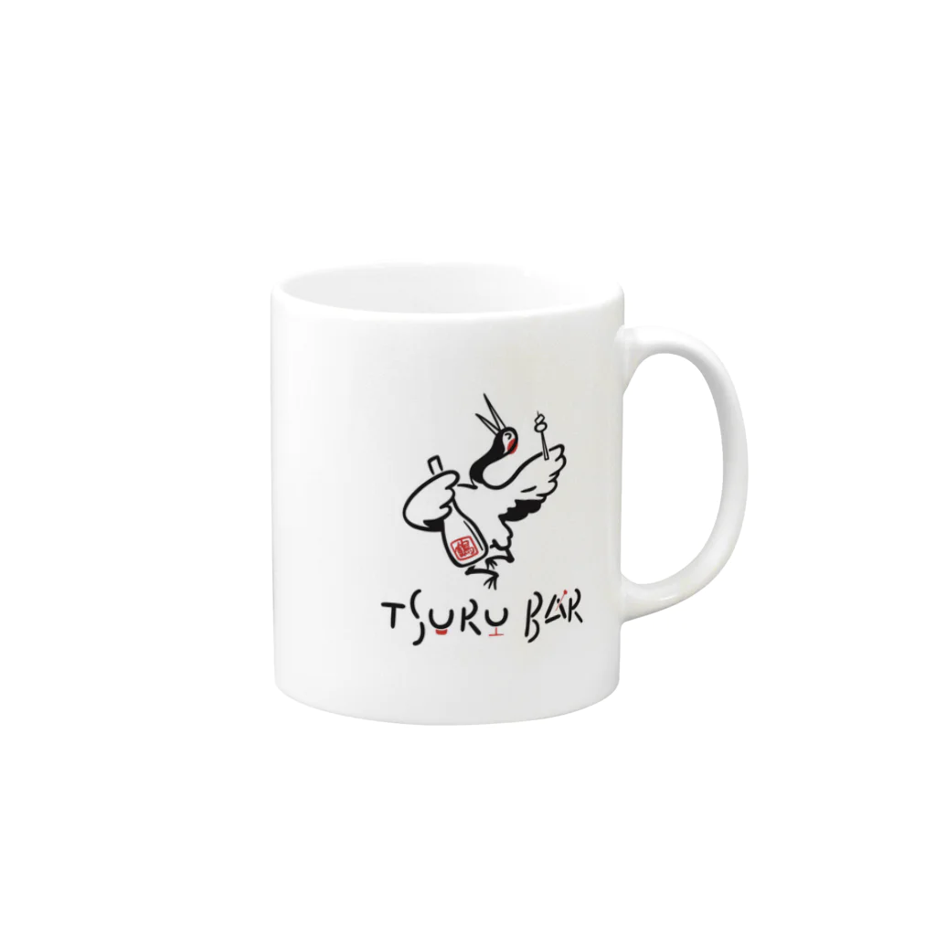 ツルバル公式グッズストアのツルバル vol.1 公式グッズ Mug :right side of the handle