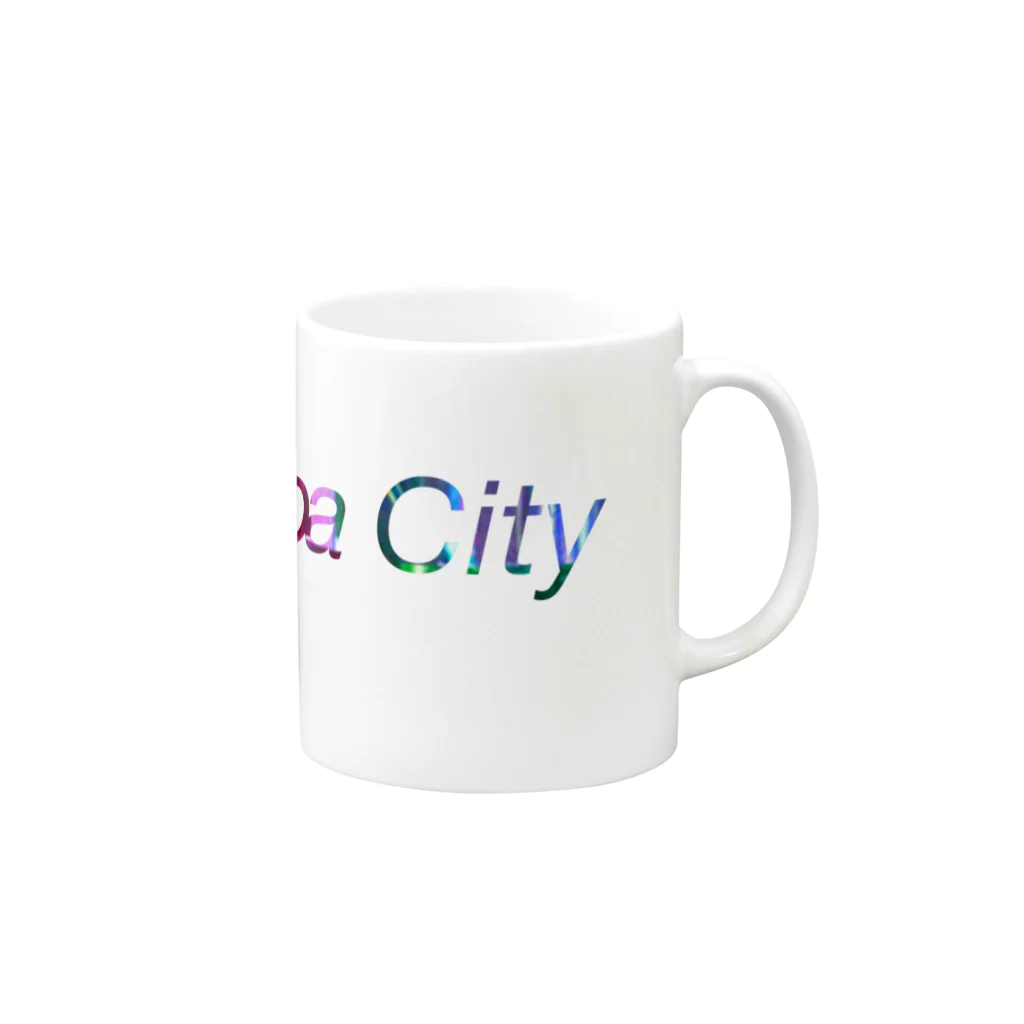 PaNiNiのChiba City Blues Mug :right side of the handle