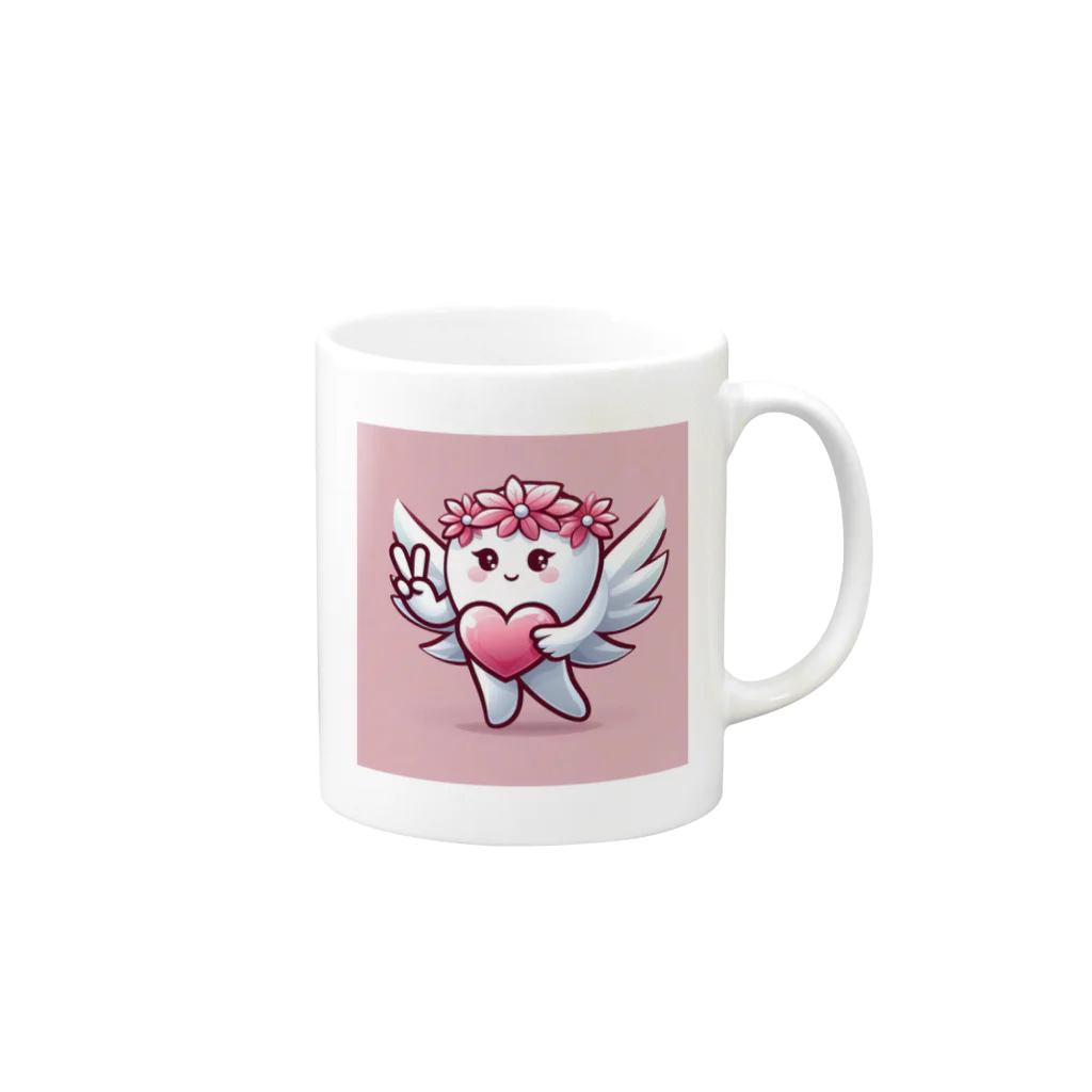 ninja-PMEnoKQPuG4SのYURIA Mug :right side of the handle